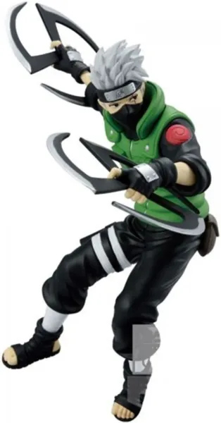 Figura banpresto naruto narutop99 kakashi hatake 13cm