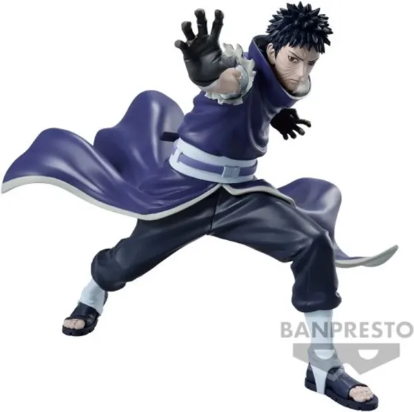 Figura banpresto naruto shippuden vibration stars uchiha obito 14cm