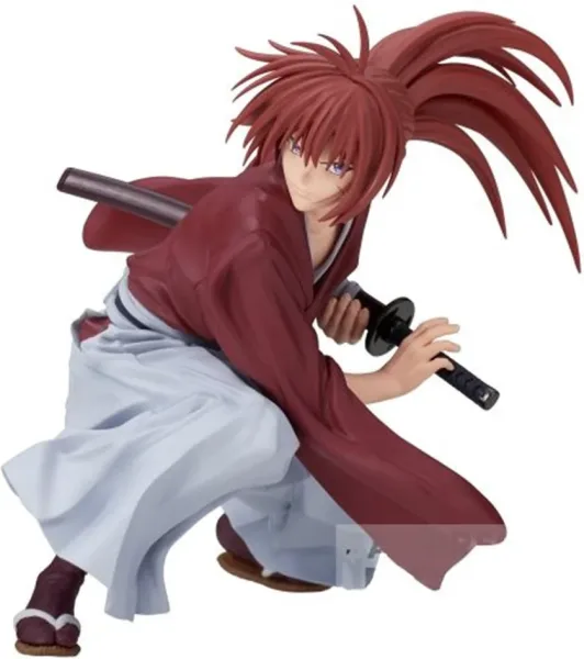 Figura banpresto rurouni kenshin vibration stars kenshin himura 12cm