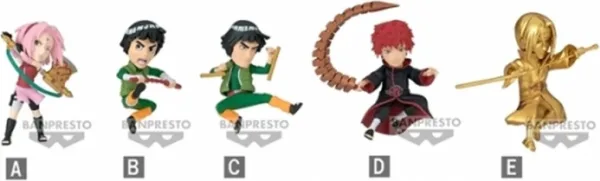Figura banpresto naruto world collectable figure narutop99 vol.4 7cm