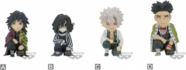 Figura banpresto demon slayer: kimetsu no yaiba world collectable figure vol.1 6cm
