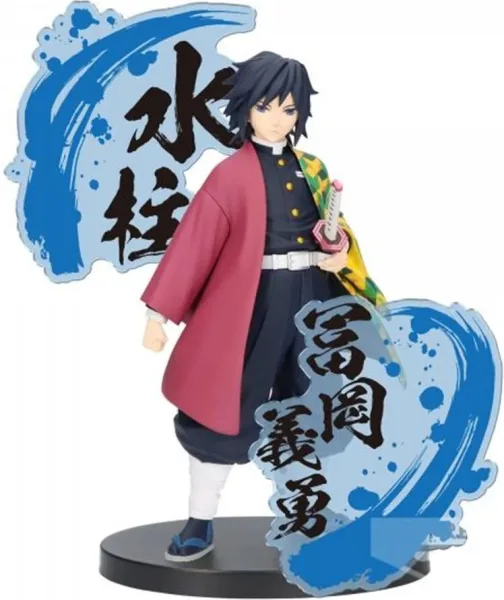 Figura banpresto demon slayer kimetsu no yaiba ex giyu tomioka 16cm