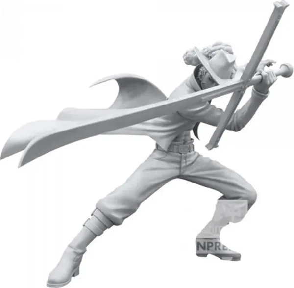 Figura banpresto one piece battle record collection dracule mihawk 13cm