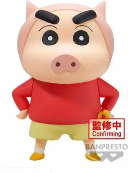 Figura banpresto crayon shinchan cosplay shinchan pig 11cm