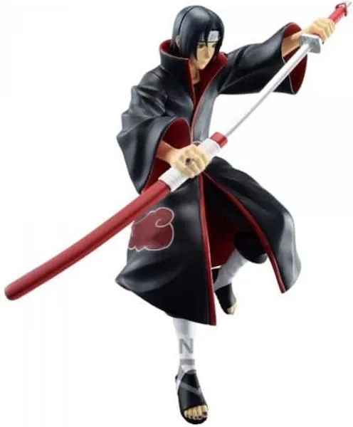 Figura banpresto naruto narutop99 itachu uchiha 16cm