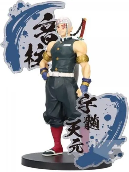 Figura banpresto demon slayer kimetsu no yaiba ex tengen uzui 18cm