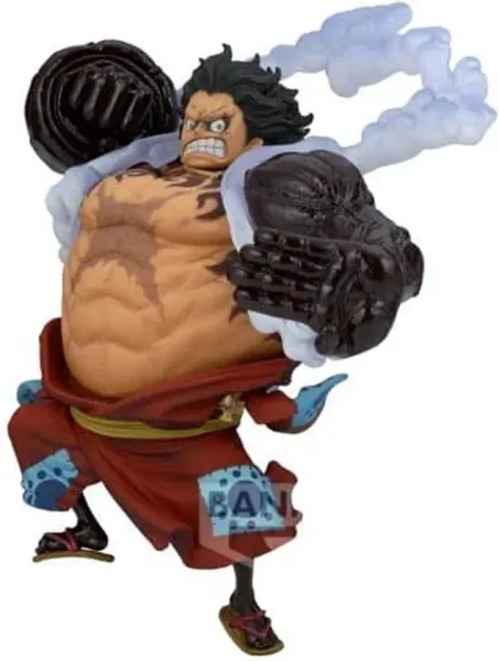 Figura banpresto one piece king of artist monkey d luffy special ver. (ver.a) 13cm