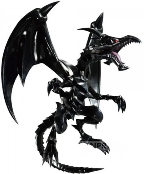 Figura banpresto yu - gi - oh! duel monsters dragon negro de ojos rojos 11cm