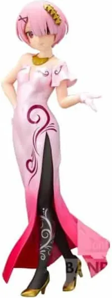 Figura banpresto re: zero starting life in another world glitter & glamours RAM 23cm