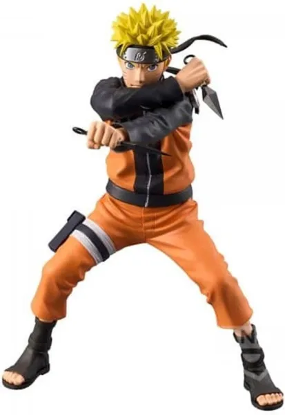 Figura banpresto naruto shippuden grandista naruto uzumaki 22cm