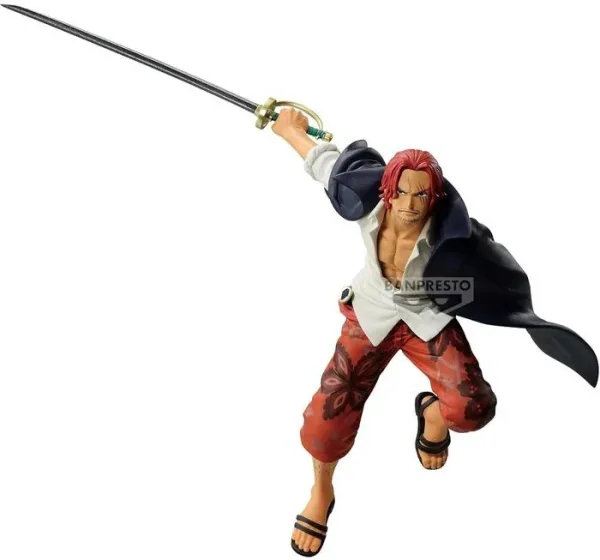 Figura banpresto: one piece battle record collection shanks