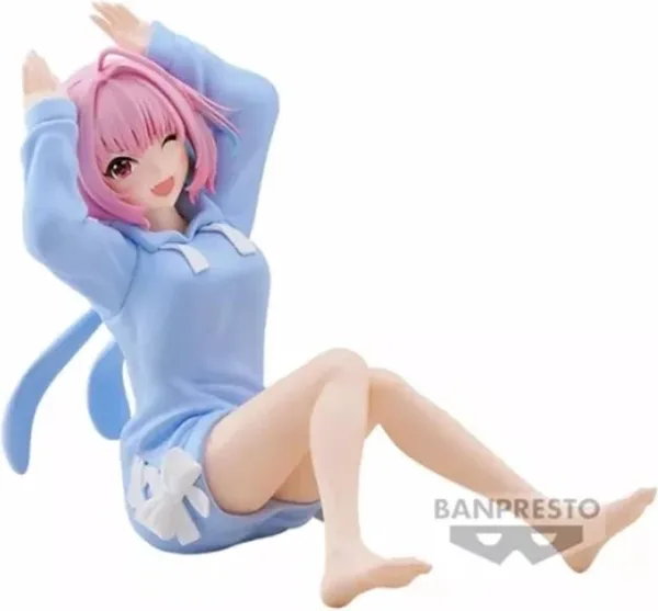 Figura banpresto the idolmaster cinderella girls relax time riamu yumeni 10cm