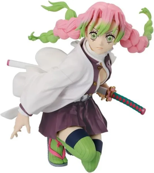 Figura banpresto demon slayer kimetsu no yaiba maximatic mitsuri kanroji 14cm