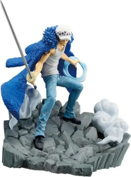 Figura banpresto one piece senkozekkei trafalgar law