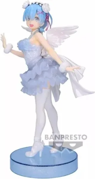 Figura banpresto re: zero starting life in another world espresto clear & drssey rem special color ver. 22cm