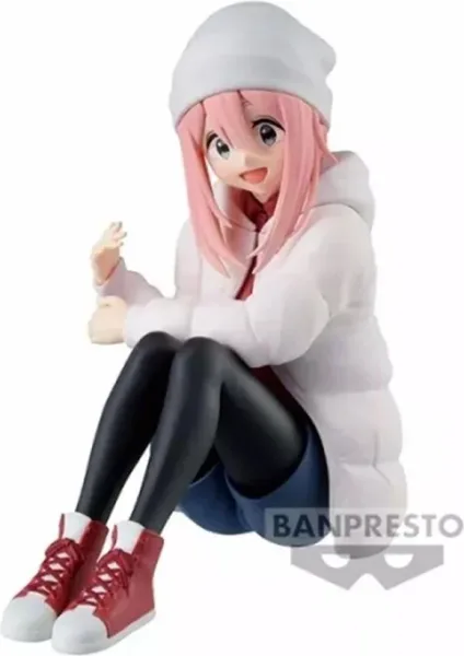 Figura banpresto laid back camp season 3 nadeshiko kagamihara 10cm