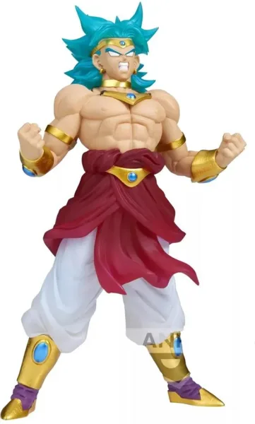 Figura banpresto dragon ball z clearise super saiyan broly 17cm