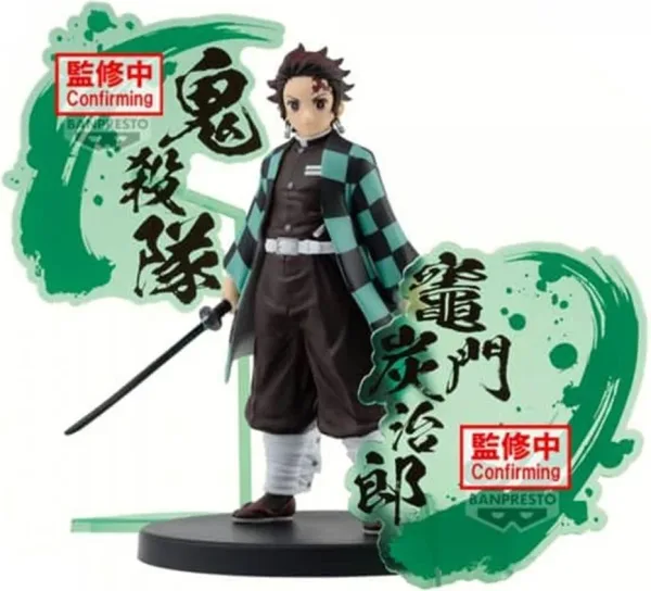 Figura banpresto demon slayer kimetsu no yaiba ex tanjiro kamado 15cm