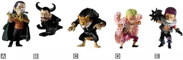 Figura banpresto one piece world collectable figure rival 7cm