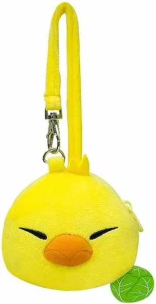 Peluche square enix final fantasy xiv heavensward fat chocobo pouch