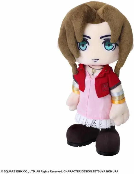Peluche square enix final fantasy vii action doll aerith gainsborough 23 cm