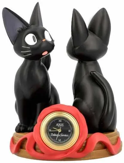 Gato jiji reloj de mesa figura 11 cm nicky aprendiz de bruja studio ghibli