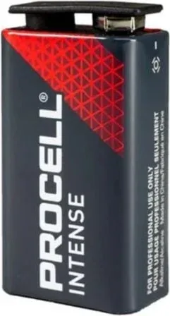 Pack de 10 Pilas Duracell Procell Intense Power DURINTLR61C10/ 9V/ Alcalinas