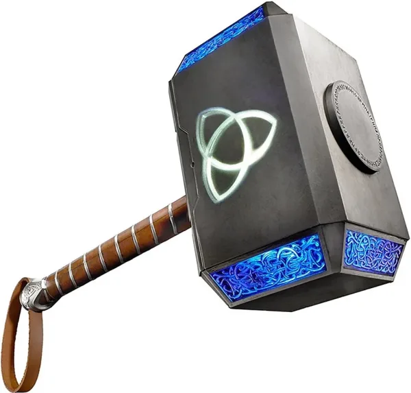 Replica hasbro marvel martillo thor mjolnir con luz