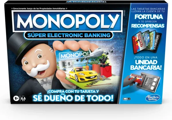Juego de mesa hasbro super electronic banking español