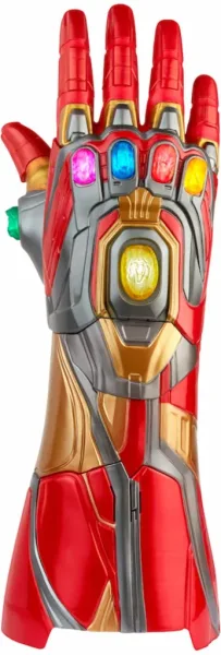 Replica hasbro marvel nano guantelete del infinito iron man pvc gemas del infinito luces LED special edition