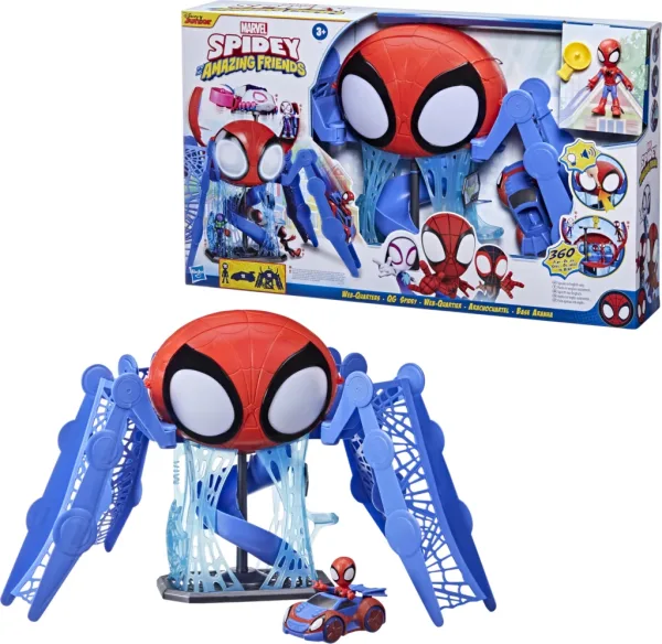 Juego hasbro spidey and his amazing friends aracnocuartel