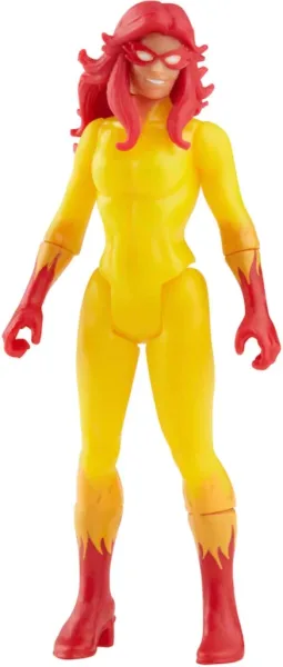 Figura hasbro firestar 9.5 cm marvel legends retro f38225x0