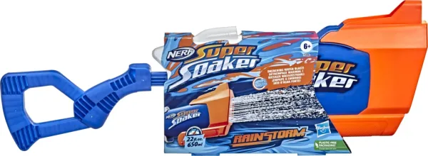 Pistola hasbro nerf super soaker rainstorm