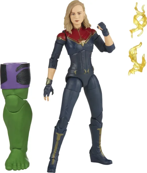 Figura hasbro marvel legends series capitana marvel