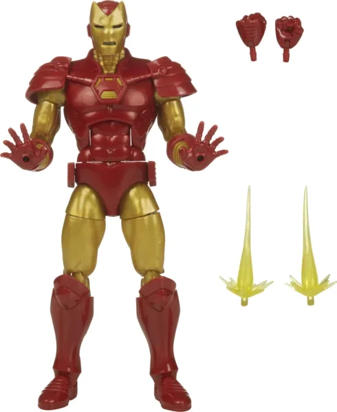 Figura hasbro marvel legends iron man (heroes return)
