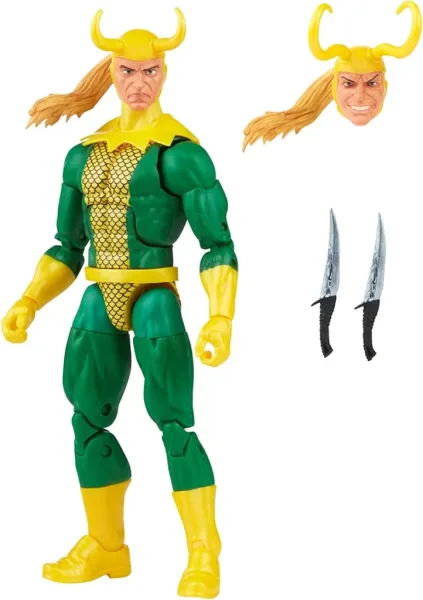 Figura hasbro marvel legends loki clasico f58835l0