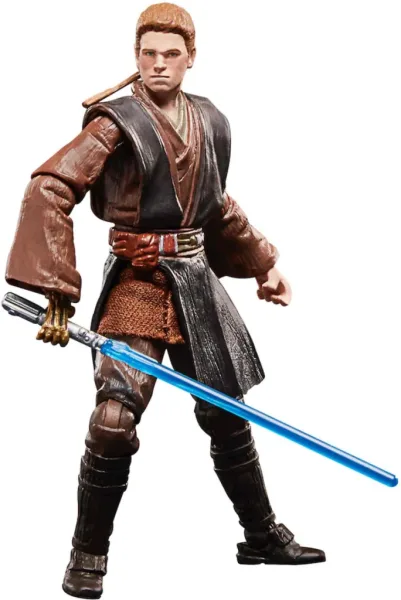Figura hasbro anakin skywalker padawan star wars attack clones vintage