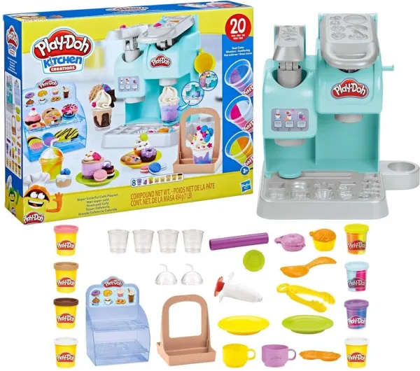 Juguete play - doh super cafetera colorida playset