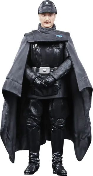 Figura hasbro star wars: andor -  oficial imperial (dark times) the black series