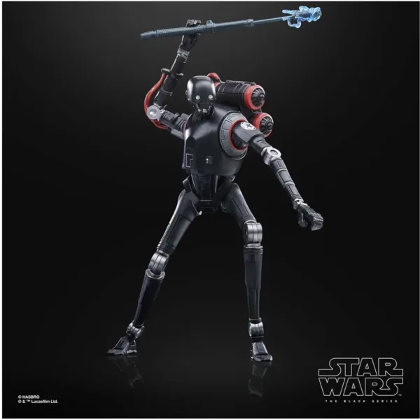 Figura hasbro droide de seguridad kx 15 star wars the black series