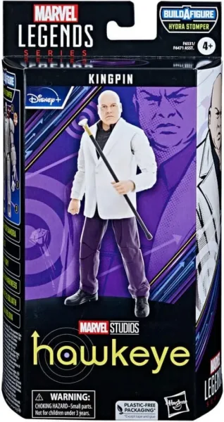 Figura hasbro marvel legends series hawkeye kingpin
