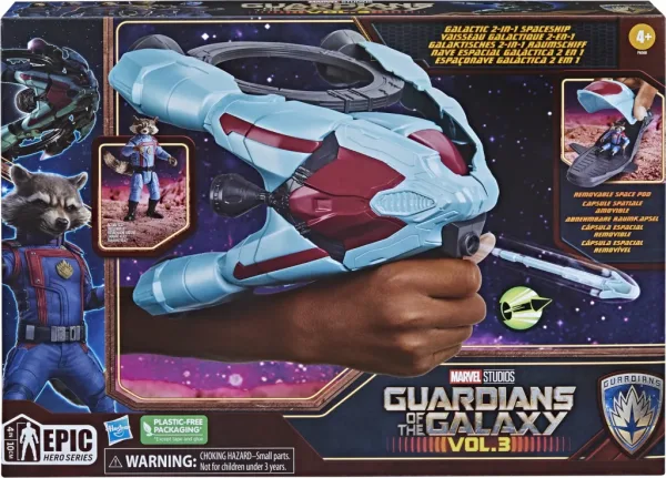 Nave espacial galáctica hasbro marvel guardianes de la galaxia vol. 3