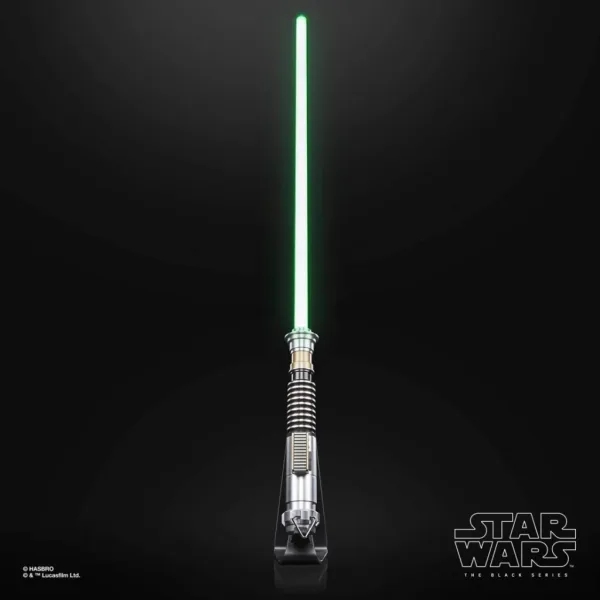 Réplica hasbro force fx élite star wars black series sable de luz luke skywalker