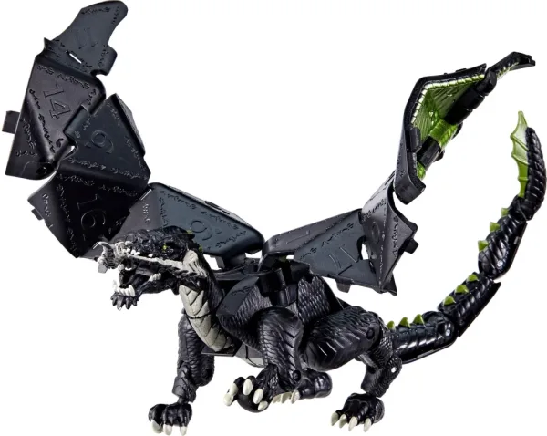 Figura hasbro  dicelings dungeons & dragons : honor among thieves -  black dragon