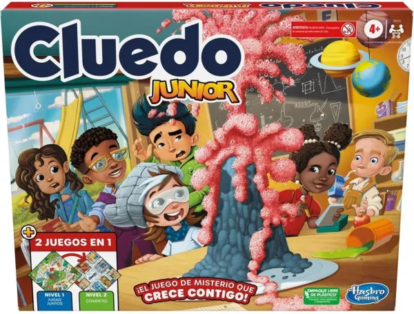 Juego de mesa hasbro cluedo junior