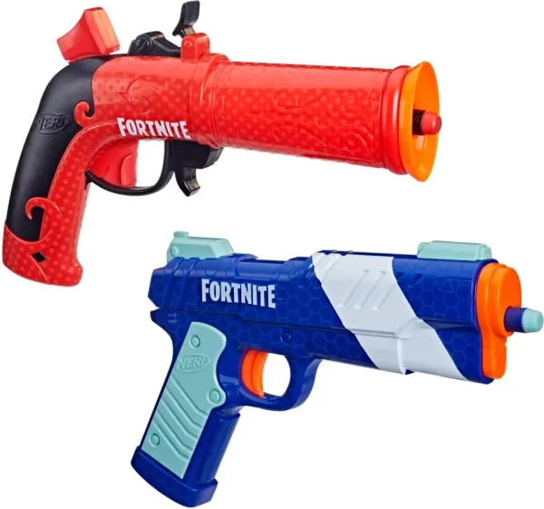 Set doble lanzadores hasbro nerf fortnite