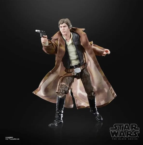 Figura hasbro the black series star wars -  han solo (endor)