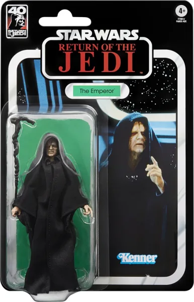 Figura hasbro star wars the black series the return of jedi the emperor