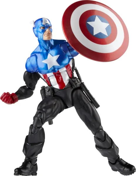 Figura hasbro marvel legends avengers beyond earths mightiest capitan america bucky barnes