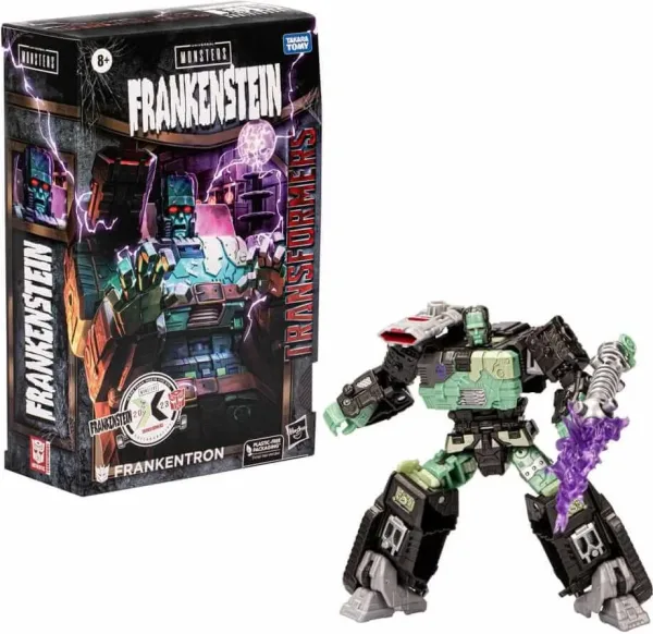 Figura hasbro transformers universal monsters frankenstein frankentron
